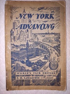1939 Vintage New York Advancing World's Fair Edition PB Rebecca Rankin